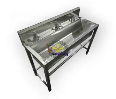 Máng Rửa Tay Inox 304 Kích Thước 1200*500*800/950mm