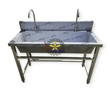 Máng rửa tay 2 vòi