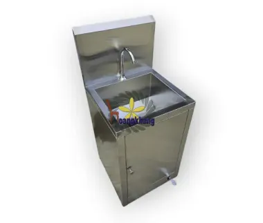 Máng Rửa Tay Đạp Chân