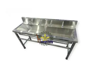 Máng Rửa Tay Inox 304 Kích Thước 1500*500*800/950mm