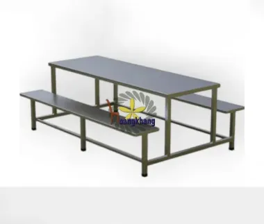 Bàn Ăn Liền Ghế Kích Thước 1800 *750 * 750mm