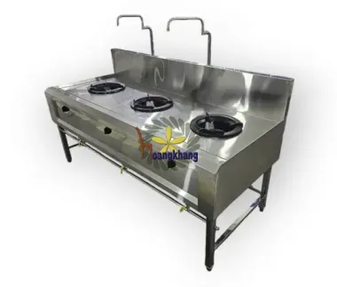  Bếp Á 3 Họng Inox 304 