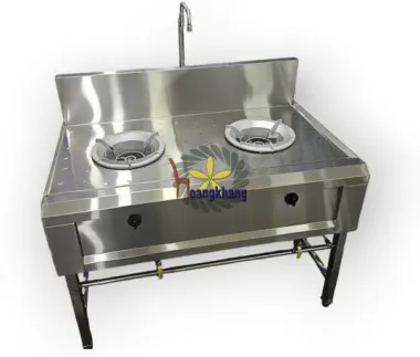 Bếp Á 2 Họng Inox 304 Kích Thước 1200 *750 * 750/1000mm