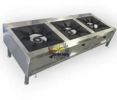 Bếp Hầm 3 Họng Không Có Gáy