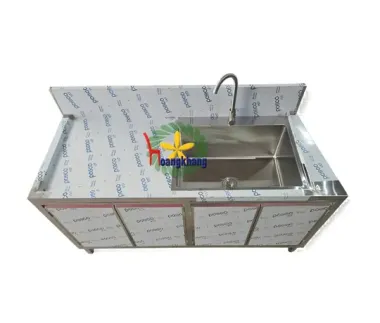 Tủ Inox 304 Có Chậu Rửa Cho Phòng Sạch