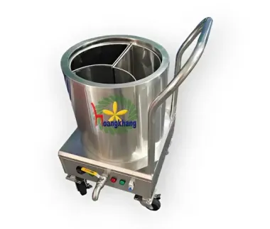 Nồi Nấu Điện Có 2 Ngăn Inox 304 50 Lít