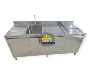 Quầy pha chế Inox 2M