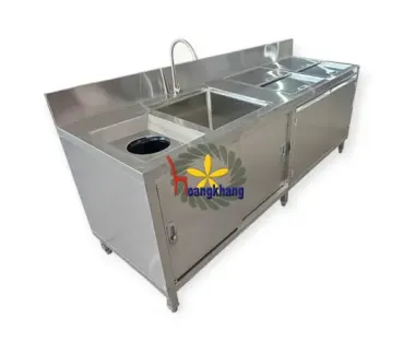 Quầy pha chế Inox 304 Kích Thước 2000 * 650 * 800/900mm