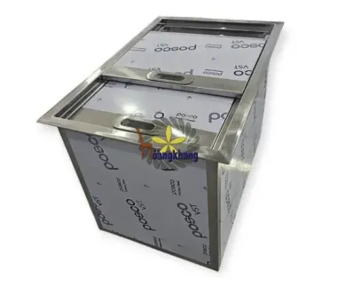 Thùng đá âm quầy Kích Thước 600*400*400mm