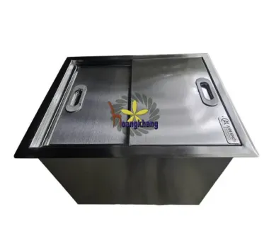 Thùng Đá  Inox 304 Âm Quầy Kích Thước 500*400*400mm