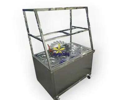 Tủ Hâm Nóng Thức Ăn 8 Khay Inox 201