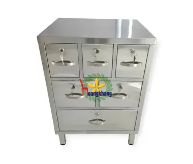 Tủ Inox 6 Học Kéo