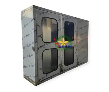 Tủ Inox Treo Tường Cửa Mở