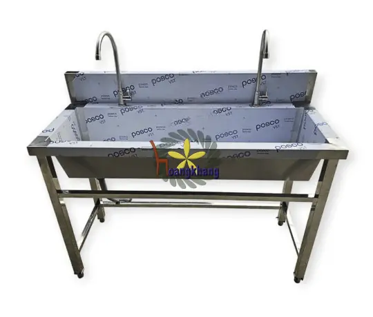 Máng rửa tay 2 vòi