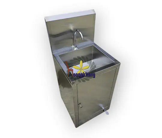 Máng Rửa Tay Đạp Chân