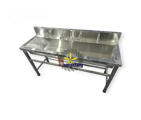 Máng Rửa Tay Inox 304 Kích Thước 1500*500*800/950mm