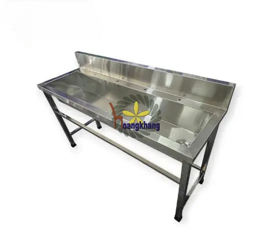 Máng Rửa Tay Inox 304 1800*500*800/950mm
