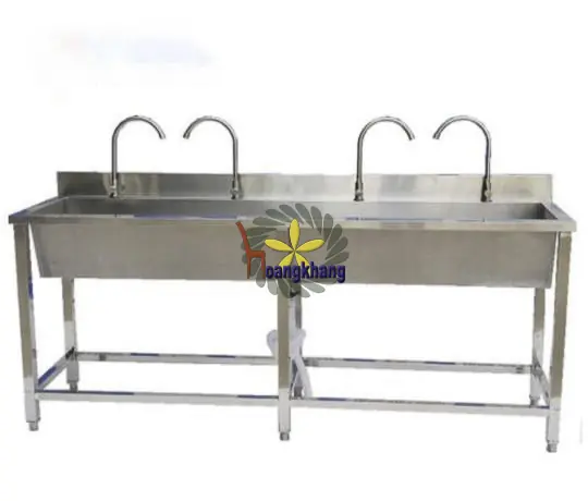 Máng Rửa Tay Inox 304 2000*500*800/950mm