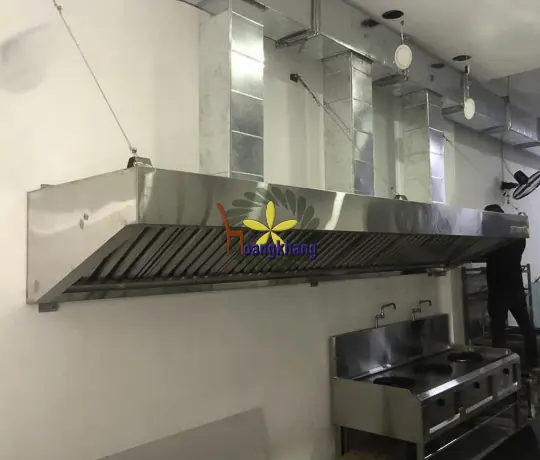 Chụp Hút Khói Inox 201 Dài 2m