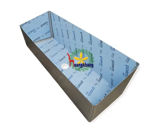 Gia công hộc chậu inox