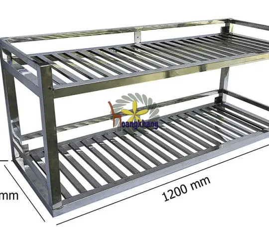 Kệ treo tường 2 tầng 1m2