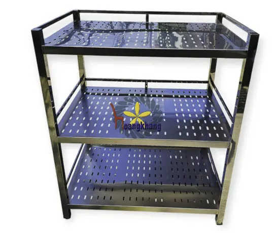 Kệ Inox Có Lỗ O Van