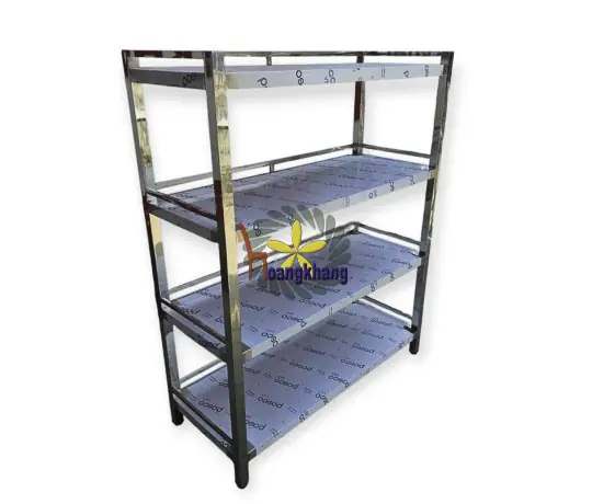 Kệ Inox 4 Tầng