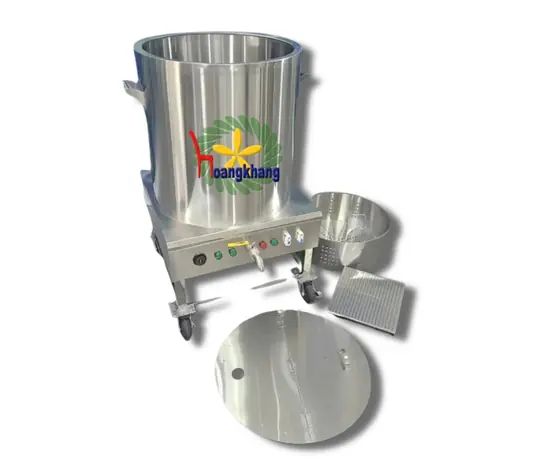 Nồi Nấu Điện 150 Lít Inox 304 Gắn Bánh Xe