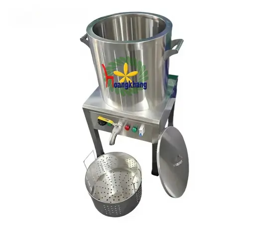 Nồi Nấu Điện Inox 304 40 Lít Chân Cao