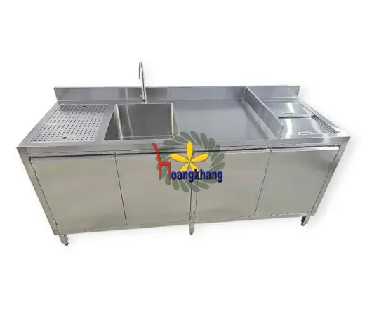 Quầy pha chế Inox 2M