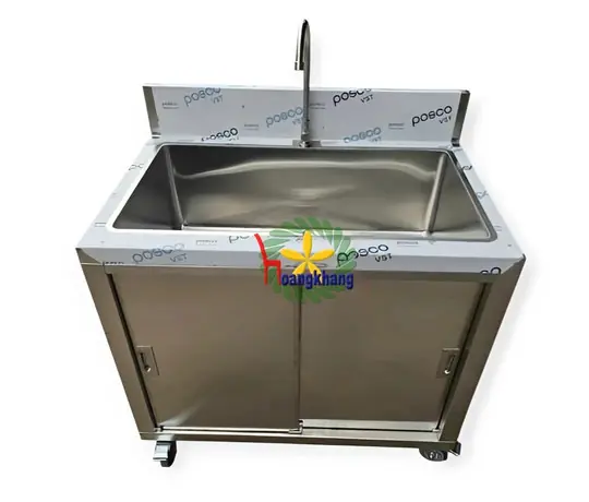 Tủ Inox Có Chậu Rửa
